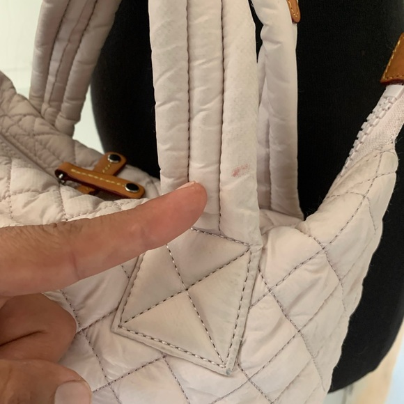 MZ Wallace Light crème  Quilted Crossbody Bag - Picture 4 of 12